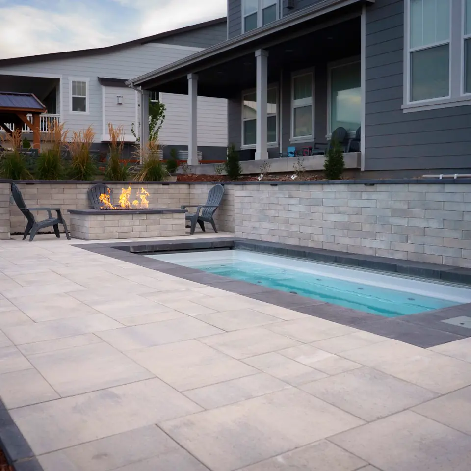 The finished yard